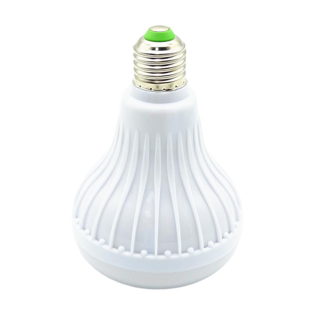 12W E27 12-LED RGB Wireless Bluetooth  Speaker &Light Bulb Lamp