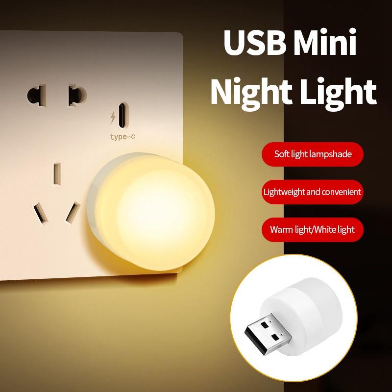 Bóng Đèn USB Mini 1w Tròn ngắn ❖ Đèn Búp USB 1W ❖