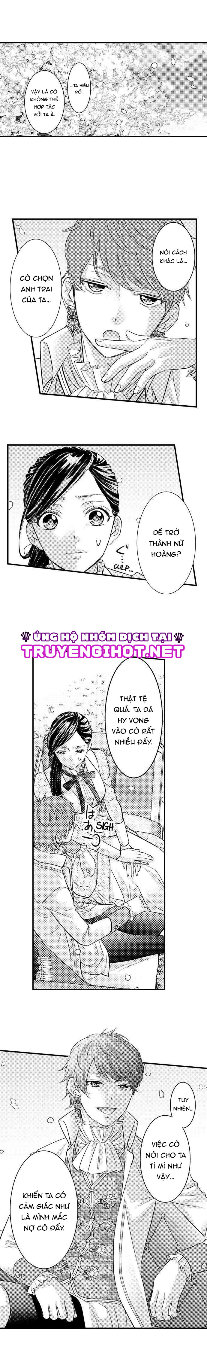 chuyển sinh vào thế giới khác ~ nếu muốn trở thành nữ hoàng hãy tìm cách để được hoàng đế sủng ái vào ban đêm chapter 31.1 3