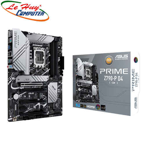 Bo Mạch Chủ Asus PRIME Z790-P D4-CSM -- Hàng Chính Hãng