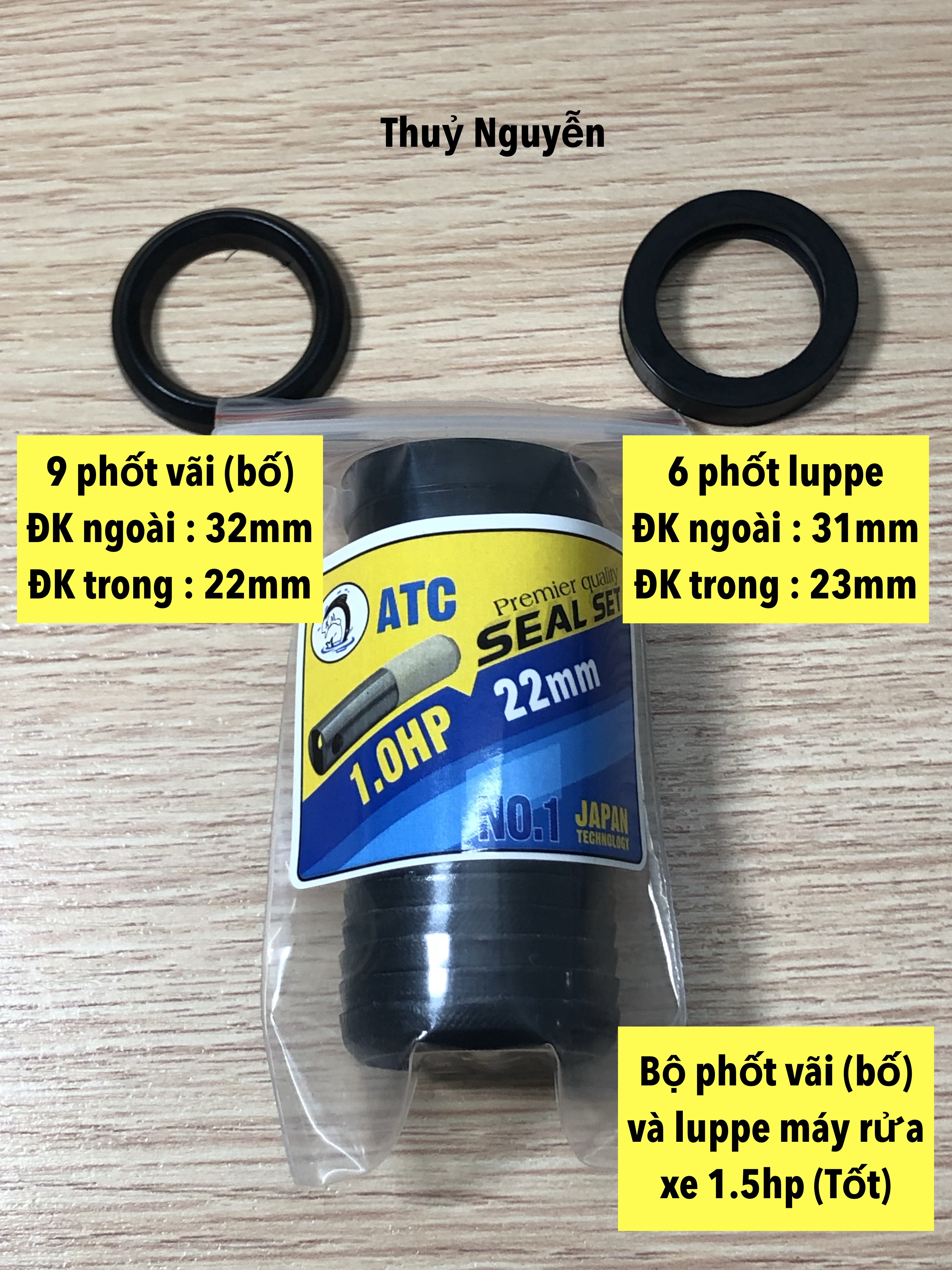 Bộ phốt vãi và luppe máy rửa xe pít tông sứ 1hp, 1.5hp, 2hp, 5hp, 7hp và 10hp. Hàng tốt theo tiêu chuẩn Nhật Bản