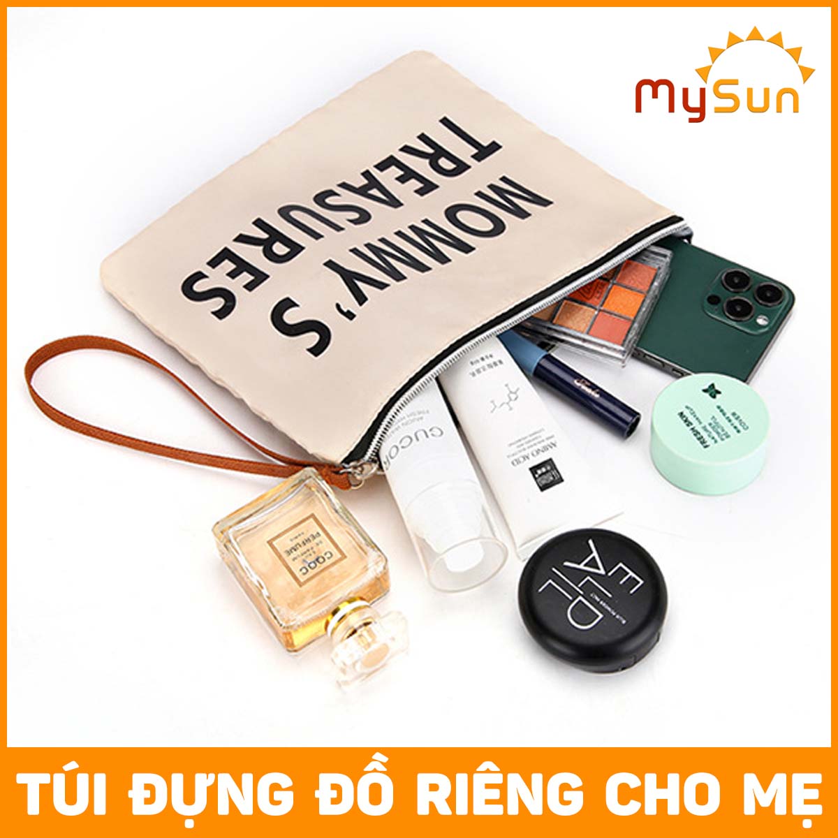 Bộ 3 túi đựng đồ cho mẹ bỉm sữa và em bé cỡ lớn MySun MamaTrio