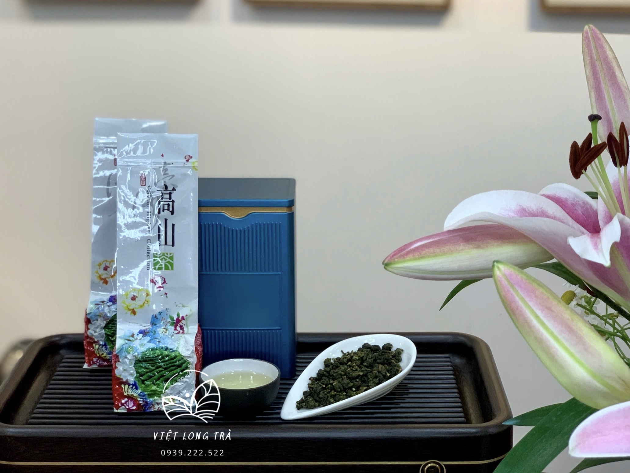 TRÀ OOLONG CAO SƠN 100G - TRÀ ĐÀI LOAN - HƯƠNG VỊ THƠM NGON ĐỘC ĐÁO - ORGANIC TEA