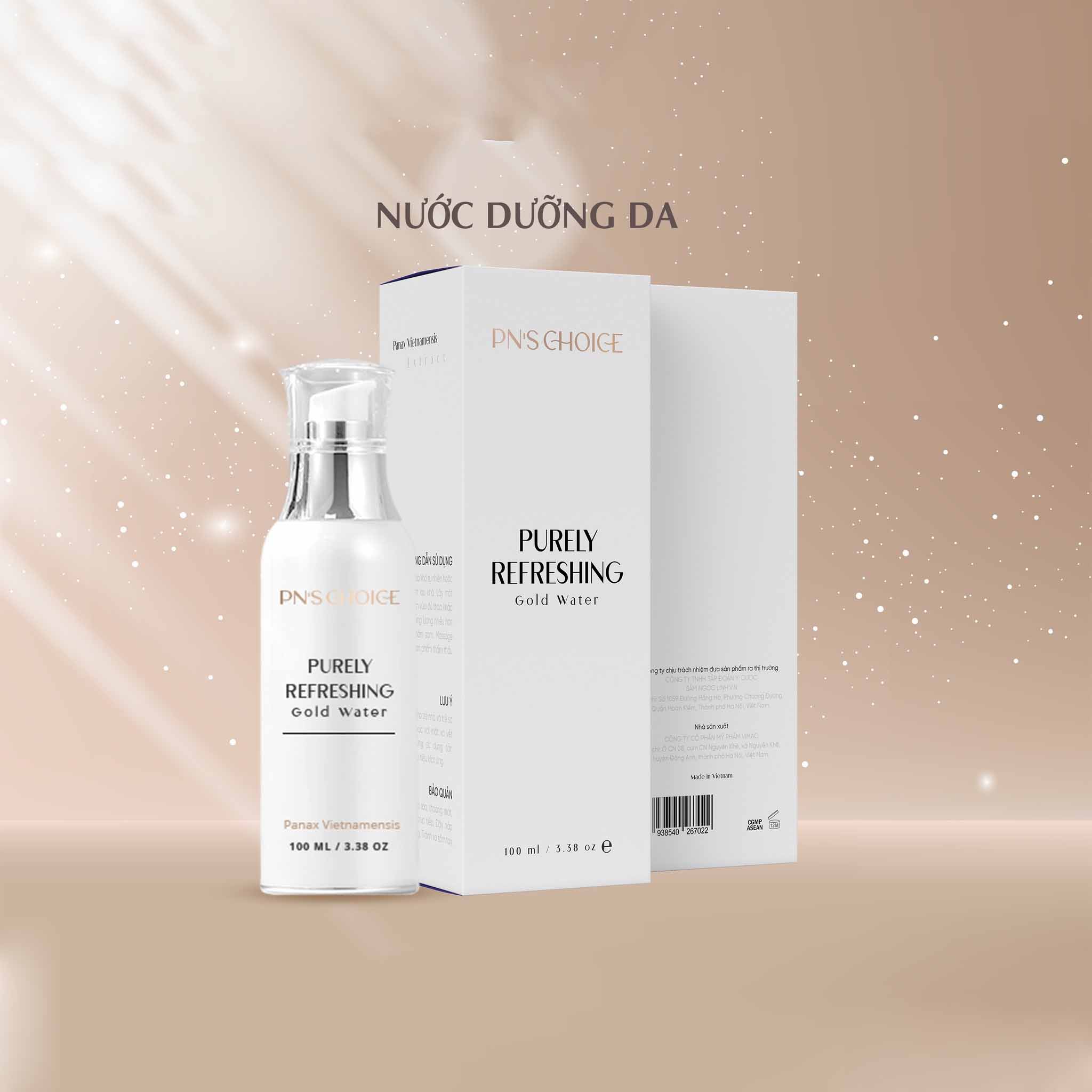 Nước Thần Purely Refreshing Gold Water 100ml