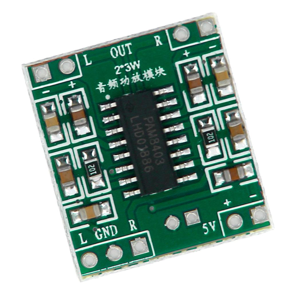 2-Channel Stereo Class 2*3W D Digital Audio Amplifier