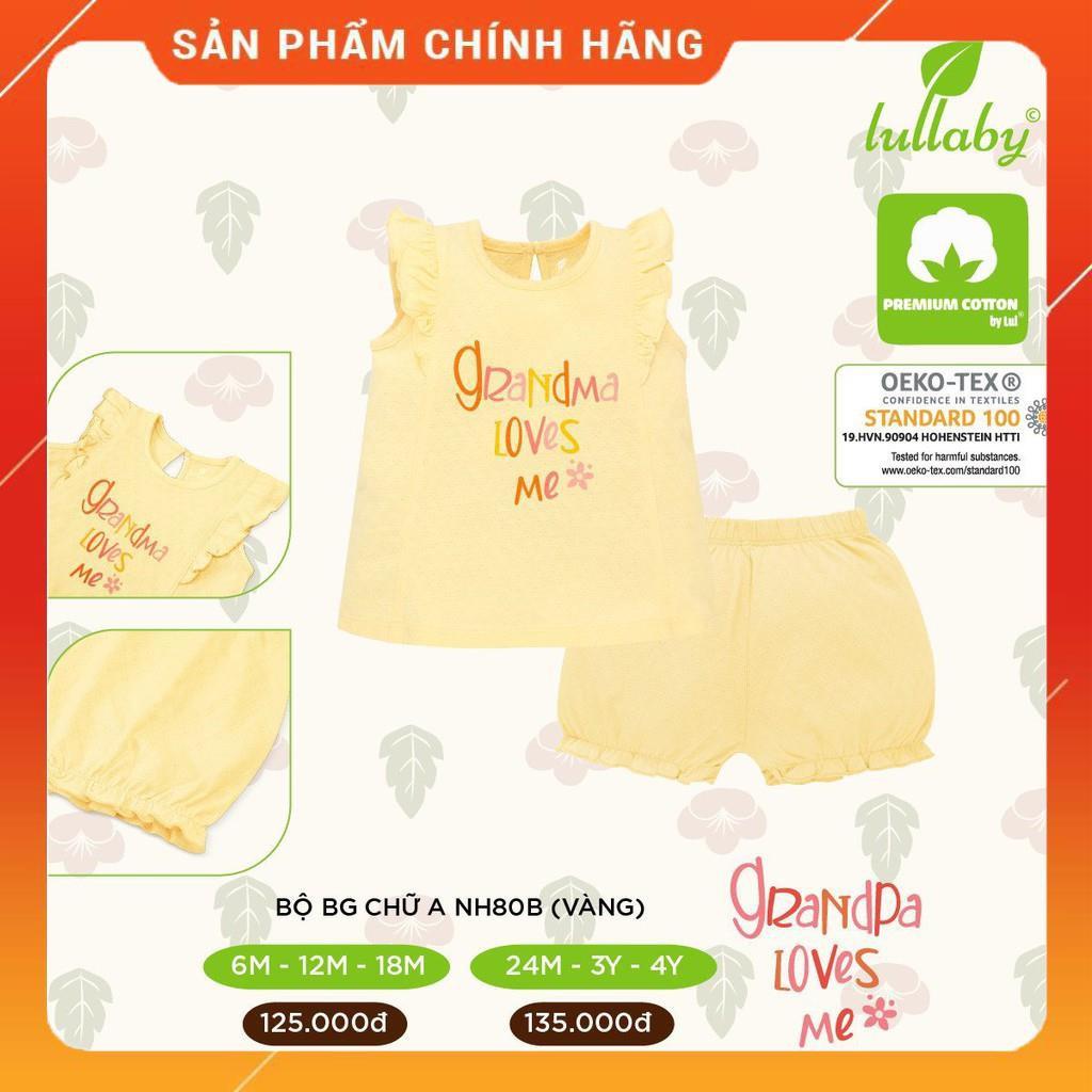 BỘ BÉ GÁI CHỮ A 12M-4Y