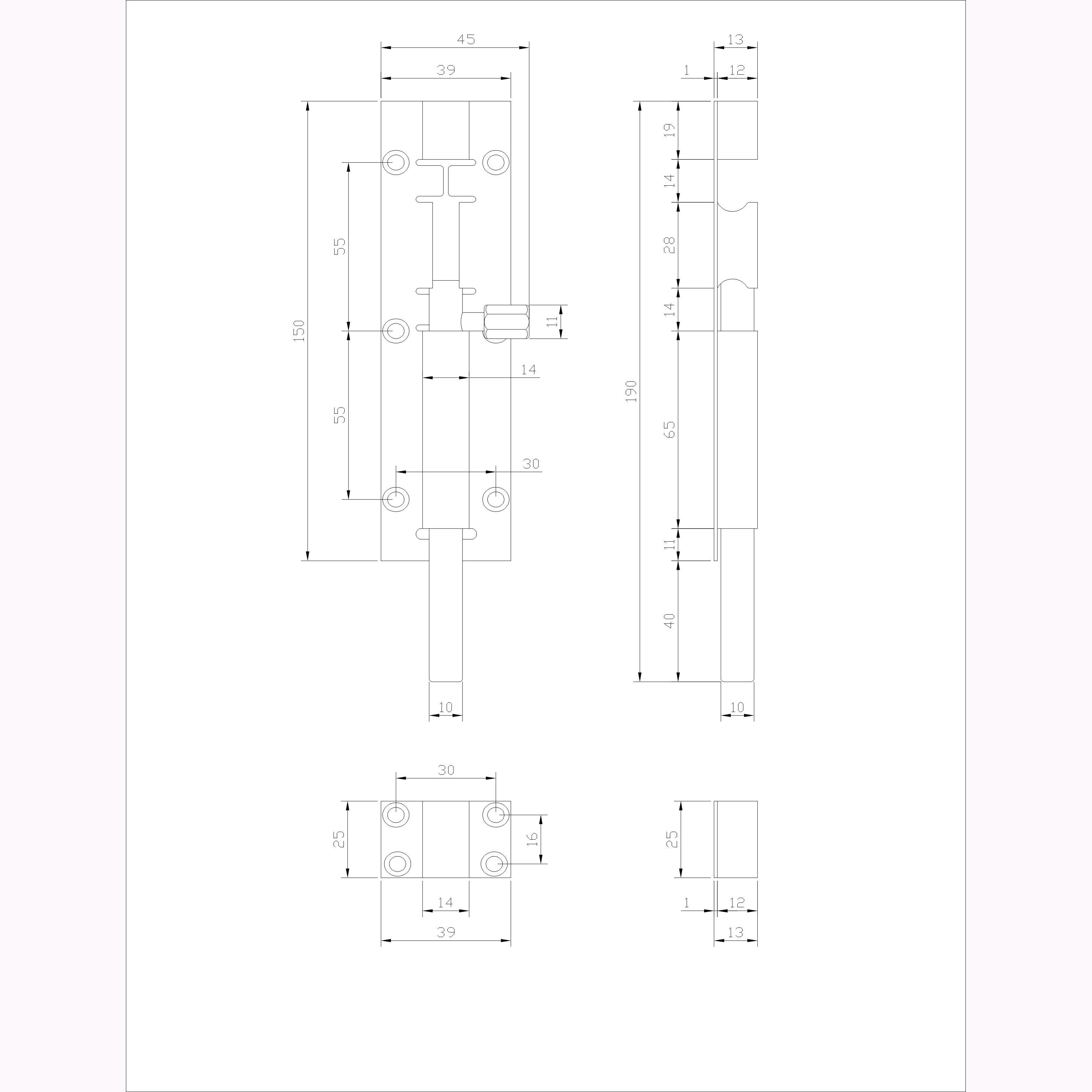 Chốt Cửa An Toàn 46400.SSS