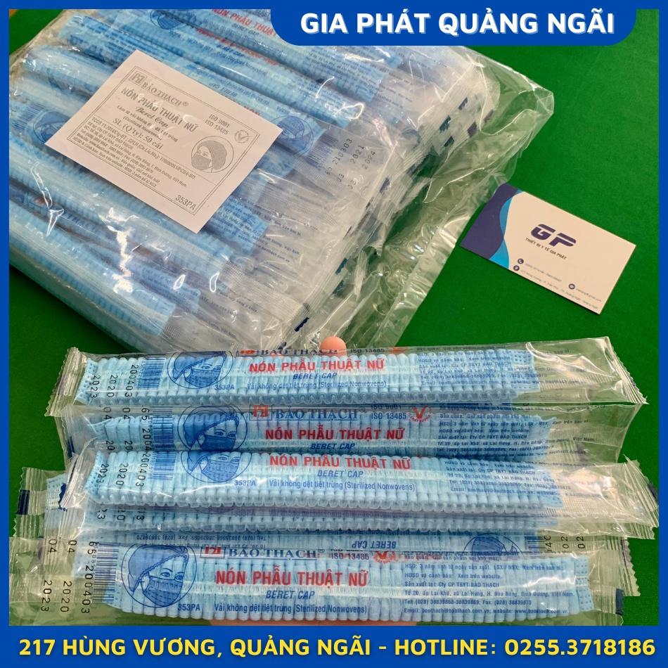 MŨ PHẪU THUẬT NÓN CON SÂU NÓN GIẤY MÀU XANH TIỆT TRÙNG