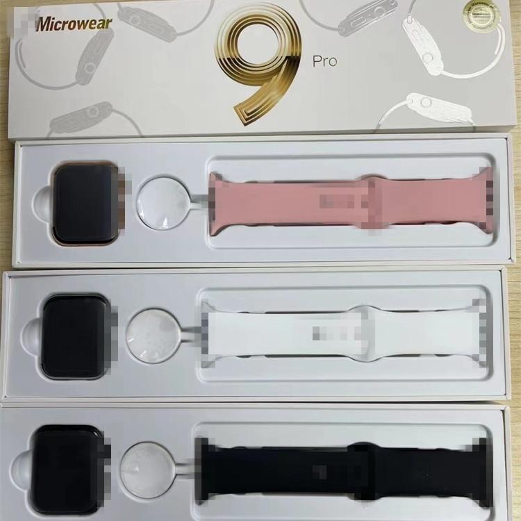 Giao hàng nhanh Đồng hồ thông minh Micro Wear Ultra9 W59 WeChat Thanh toán kép Trò chơi Kiểm soát truy cập NFC Khóa vít thật W68+