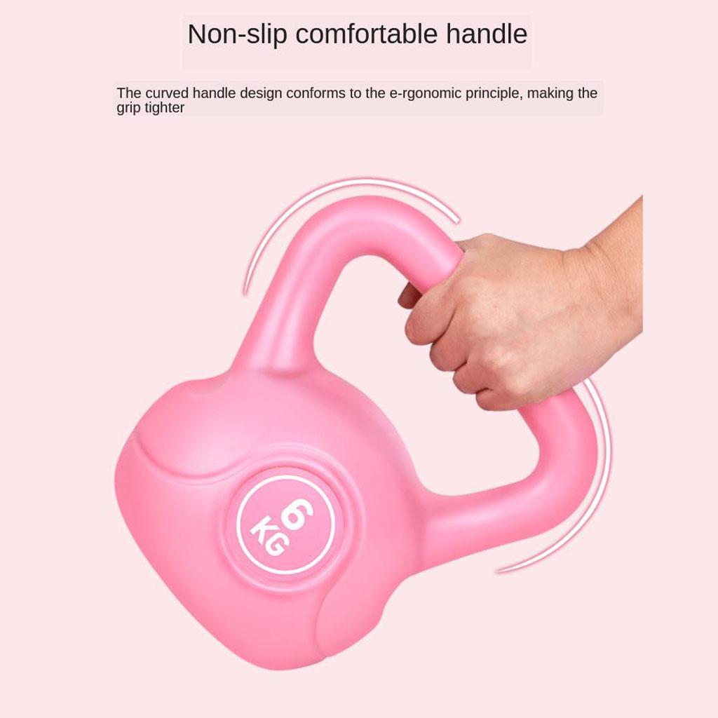 Portable Exercise Kettlebell Fitness Workout Body Strength Training Equipment Gear for Gym