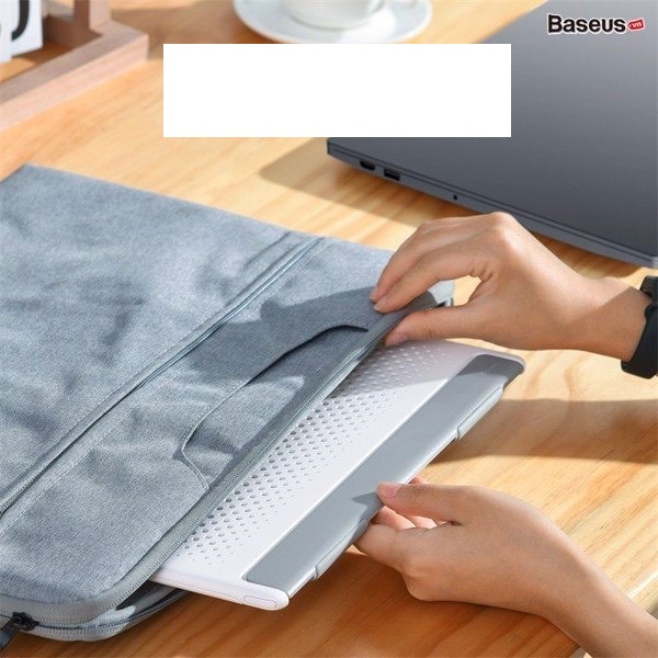 Đế máy tính xách tay với 5 nấc điều chỉnh, gập gọn và tản nhiệt Baseus - Hàng chính hãng