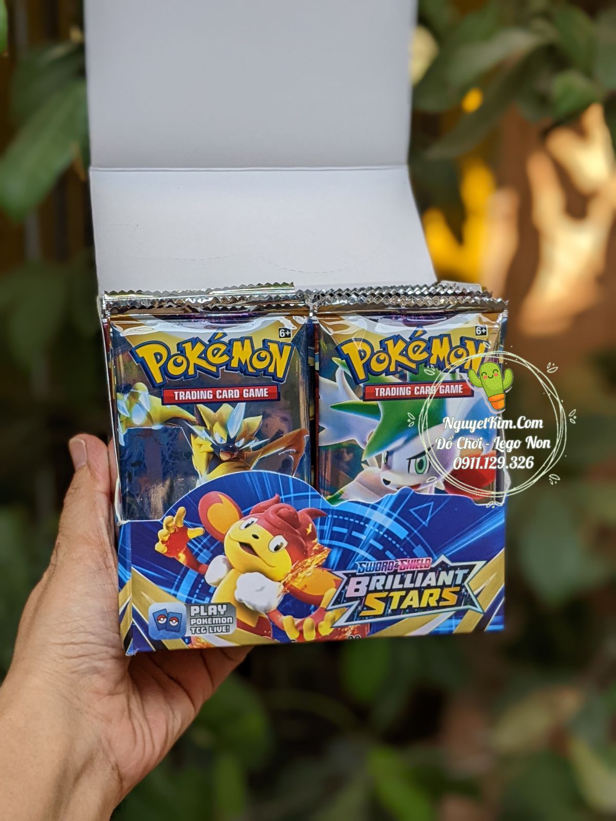 Thẻ Bài Pokemon Vip In Kim Tuyến Loại Đẹp Nhân Vật Cực Chất Hộp Giấy 40 Gói 320 Thẻ- Đồ Chơi Sưu Tập