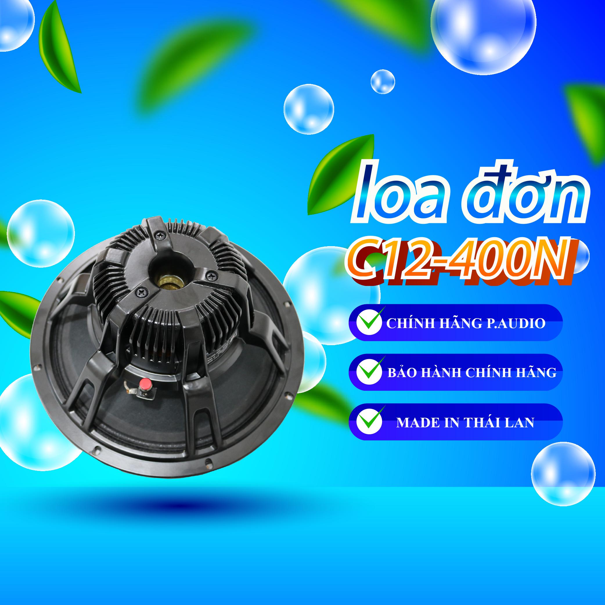 Loa Đơn Từ Neo P.Audio 3 Tấc C12-400N ( 1 cặp ) Hàng Chính Hãng - Chỉ Giao HCM