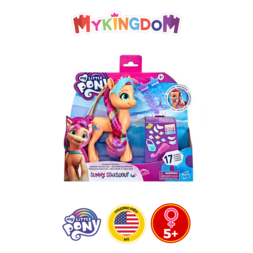 Đồ Chơi MY LITTLE PONY Làm Tóc Cầu Vồng Cùng Sunny F1794