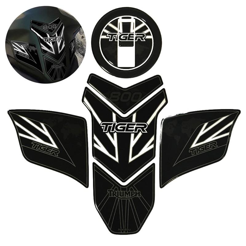 Miếng Dán Bảo Vệ Bình Xăng Xe Máy Chống Trượt 3d Cho Triumph Tiger 800 2010-2018