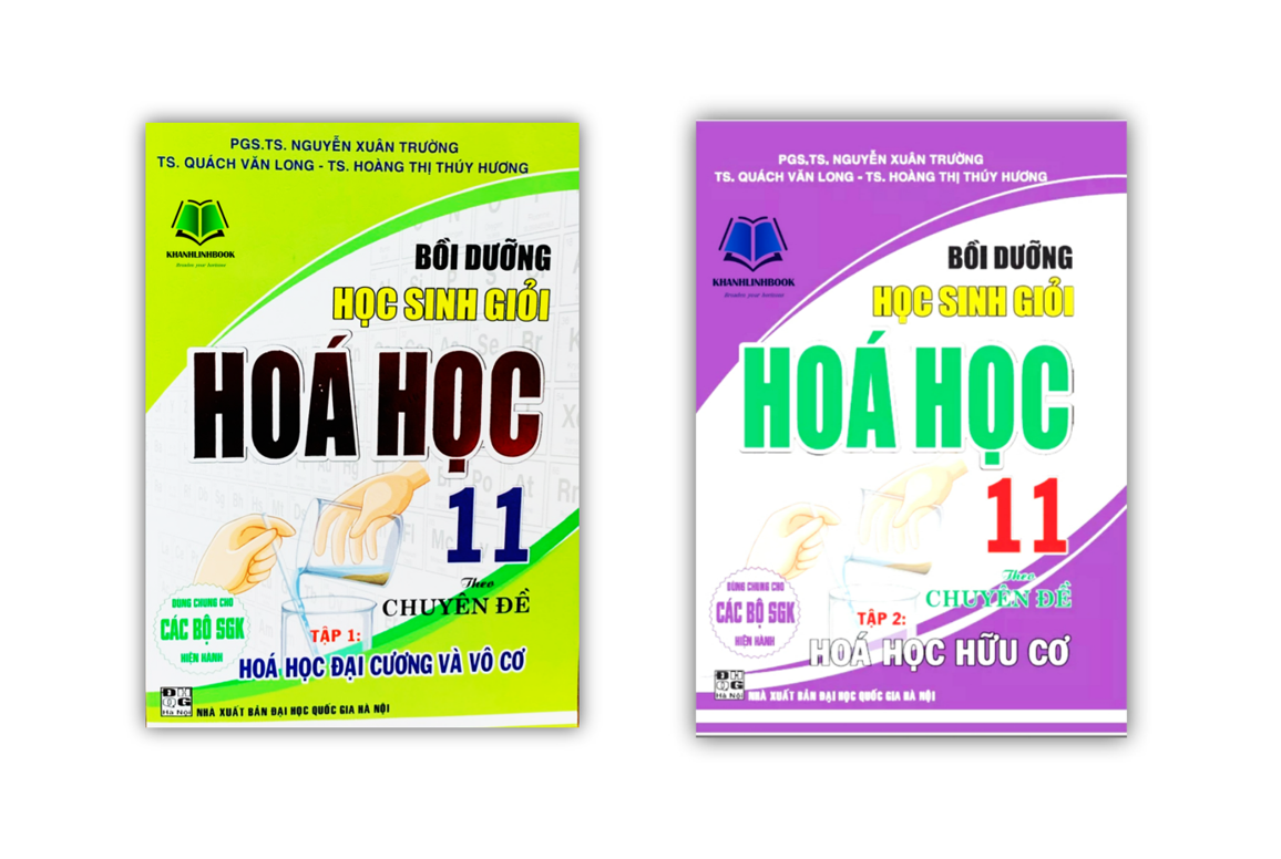 Sách - Combo 2 cuốn Bồi dưỡng học sinh giỏi hoá học 11 theo chuyên đề