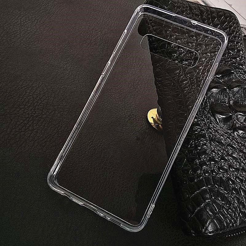 Ốp lưng dành cho Samsung Galaxy S10, S10 5G, S10 Lite, S10 Plus dẻo silicon trong suốt