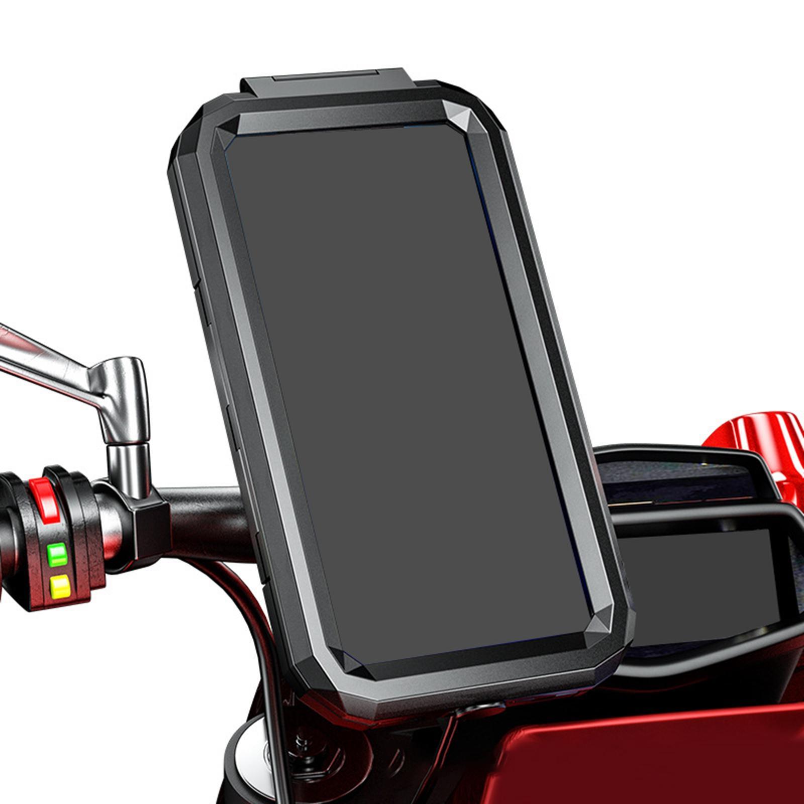 Handlebar Phone Holder Wireless Charger Fit for Road Bike Accessories