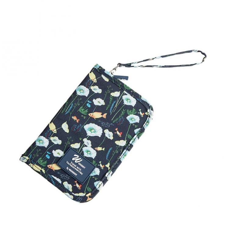 Travel Passport Credit ID Card Cash Wallet Purse Holder Document Bag