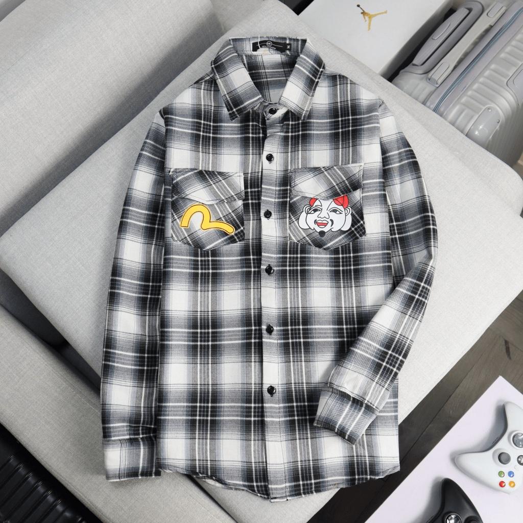 ÁO SƠ MI NAM DÀI TAY CARO THỜI TRANG NAM ĐẲNG CẤP - LUXURY NAM , THỜI TRANG HÀN QUỐC BOY PHỐ THỜI TRANG NAM 1986