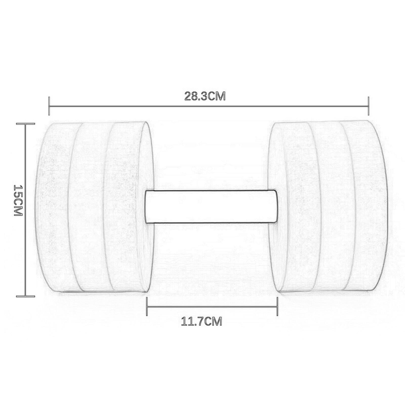 Aquatic Dumbbell Water Dumbells Aquatic Barbell Float Men Women Swim Barbell