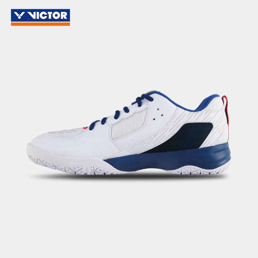Giày cầu lông victor, giày thể thao mẫu mới A311AF màu trắng xanh dành cho nam