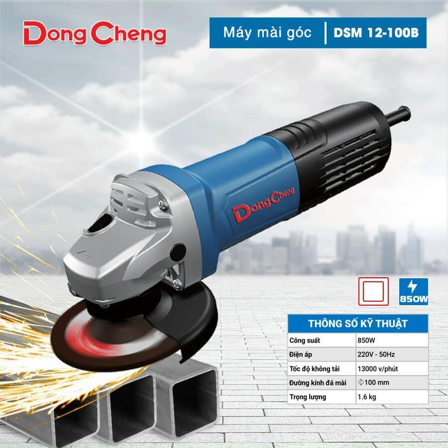 MÁY MÀI GÓC 100MM 850W DONGCHENG DSM12-100B - HÀNG CHÍNH HÃNG