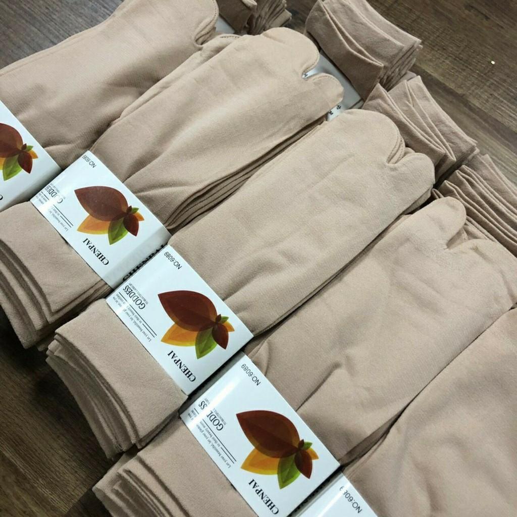 COMBO 10 đôi tất xỏ ngón cotton chất dày đẹp