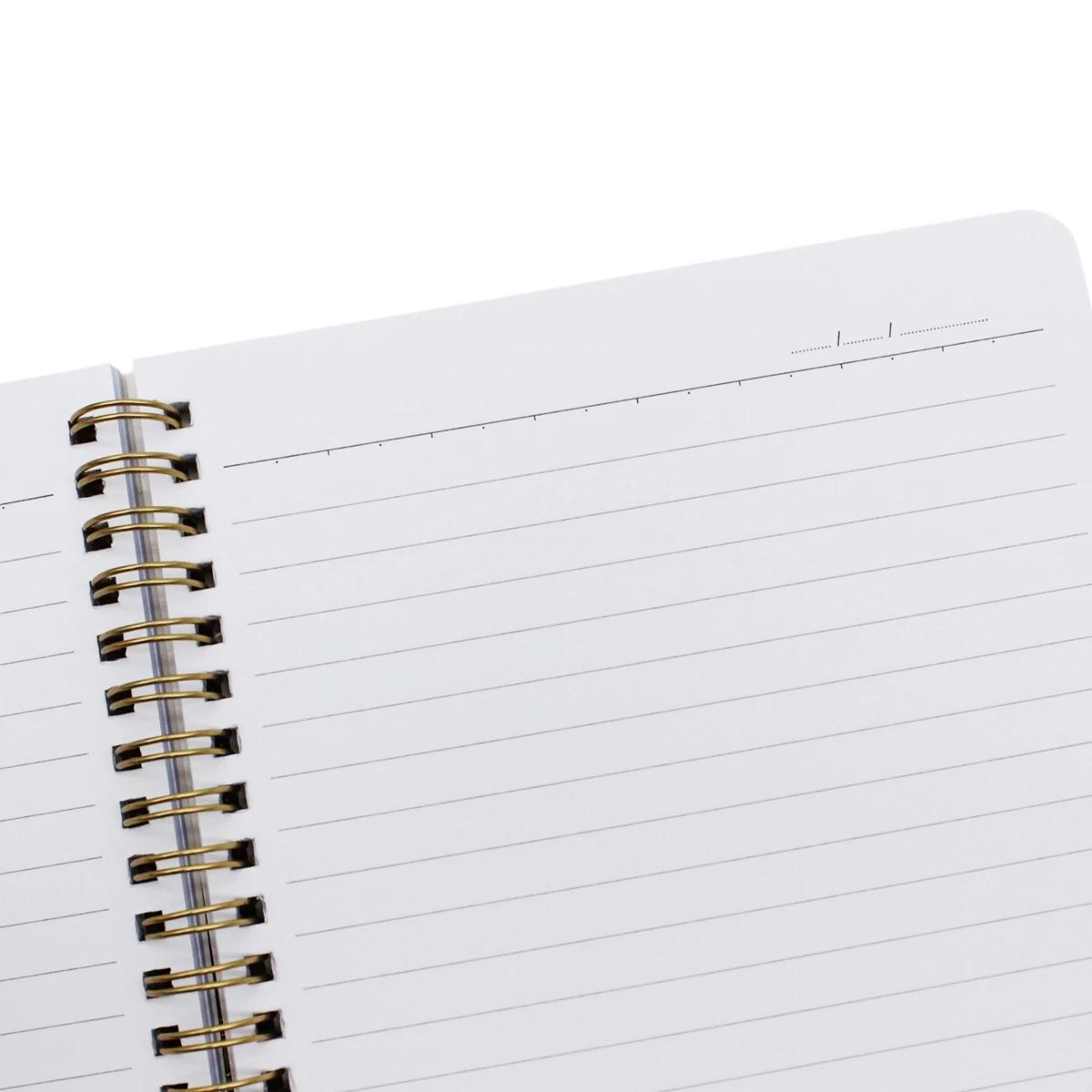 Sổ Lò Xo Bìa Bồi Present A7 - Kẻ Ngang - 200 Trang 70gsm - Hải Tiến 9530 (Mẫu Bìa Giao Ngẫu Nhiên)