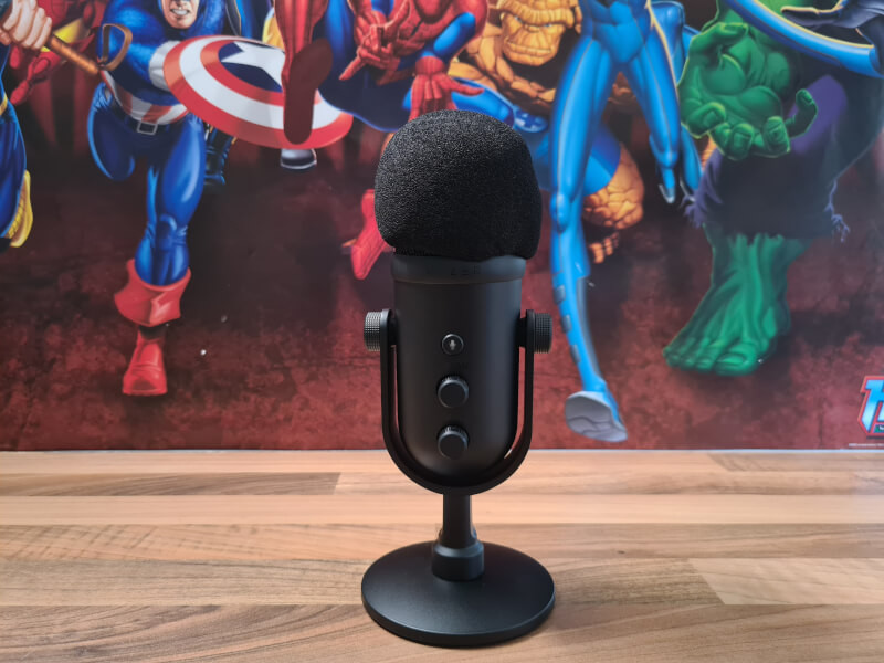 Thiết bị thu âm Razer Seiren V2 Pro-Professional Grade USB Microphone_Hàng chính hãng