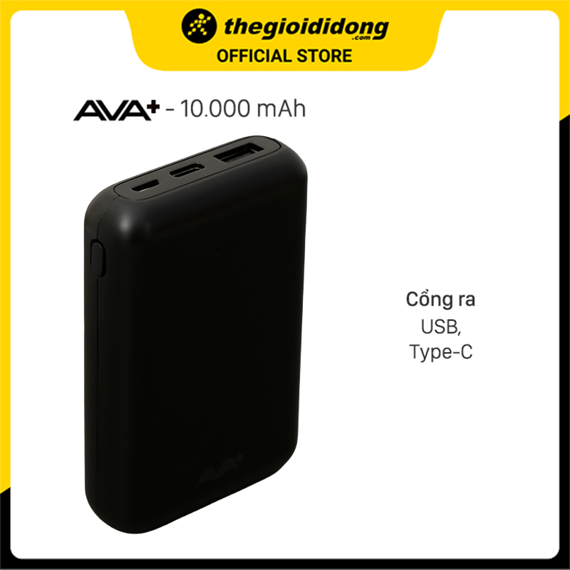 Pin sạc dự phòng Polymer 10000mAh Type C OEM DS2107 - Hàng chính hãng