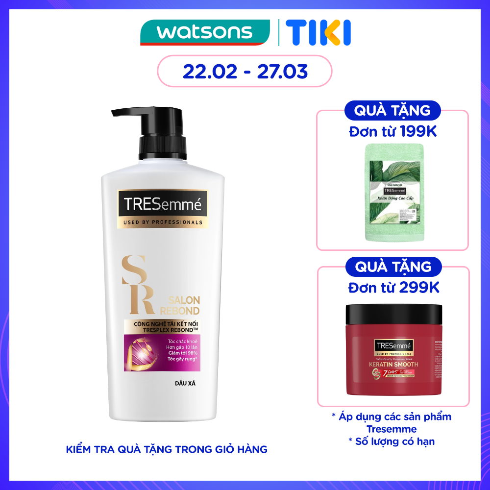 Dầu Xả Tresemmé Salon Rebond 620g