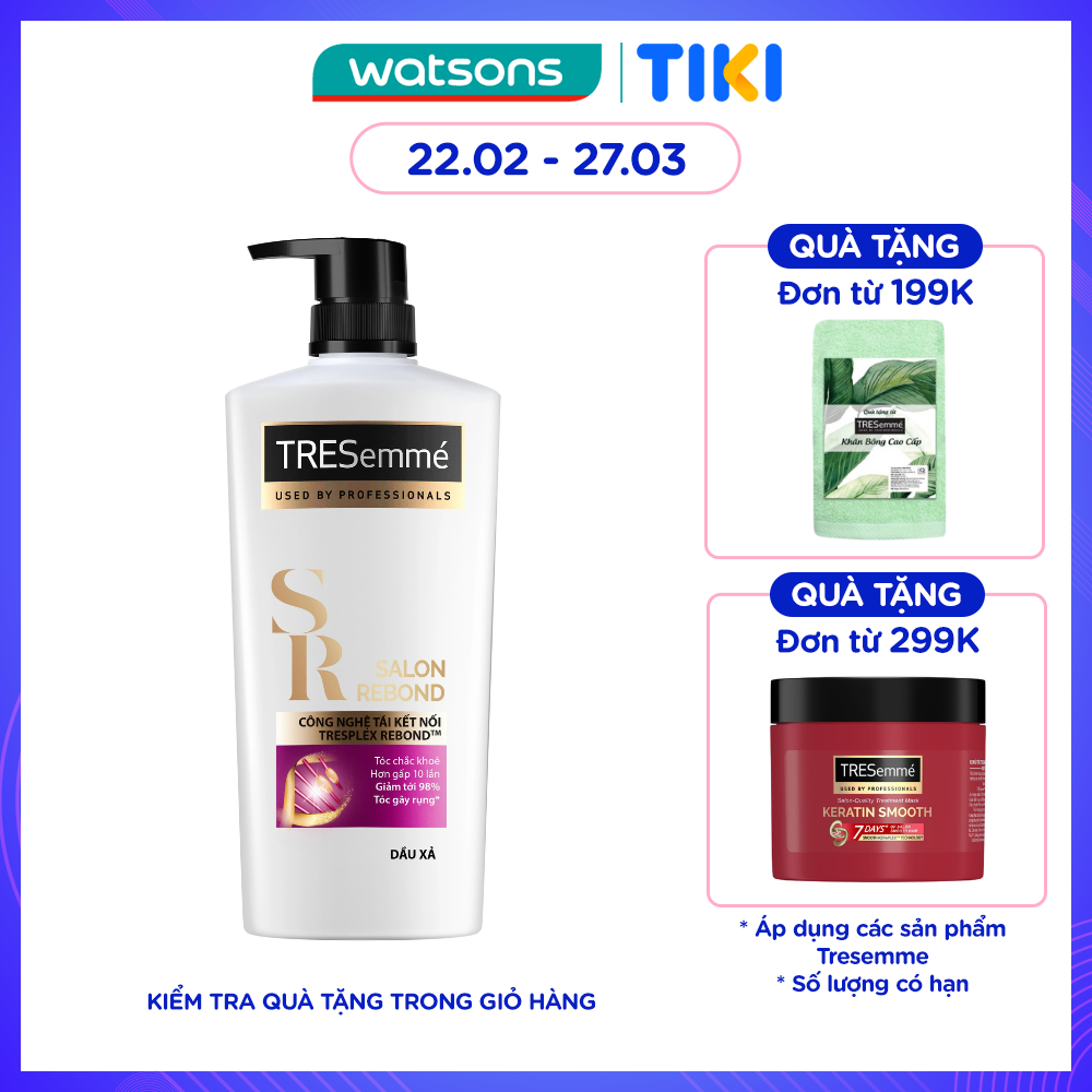 Dầu Xả Tresemmé Salon Rebond 620g (646ml)