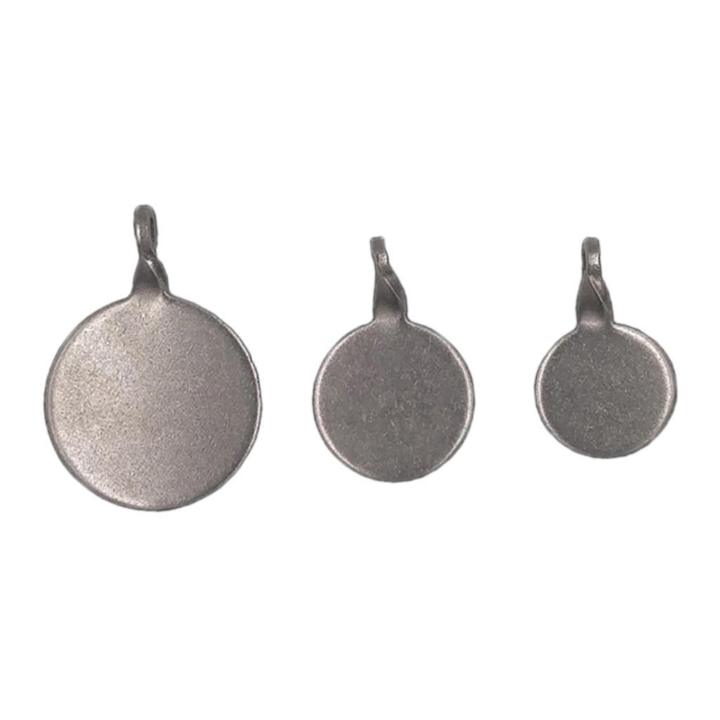 3pcs Target Plinking Target Dia. 2.5/3/4cm Thickness 3mm for