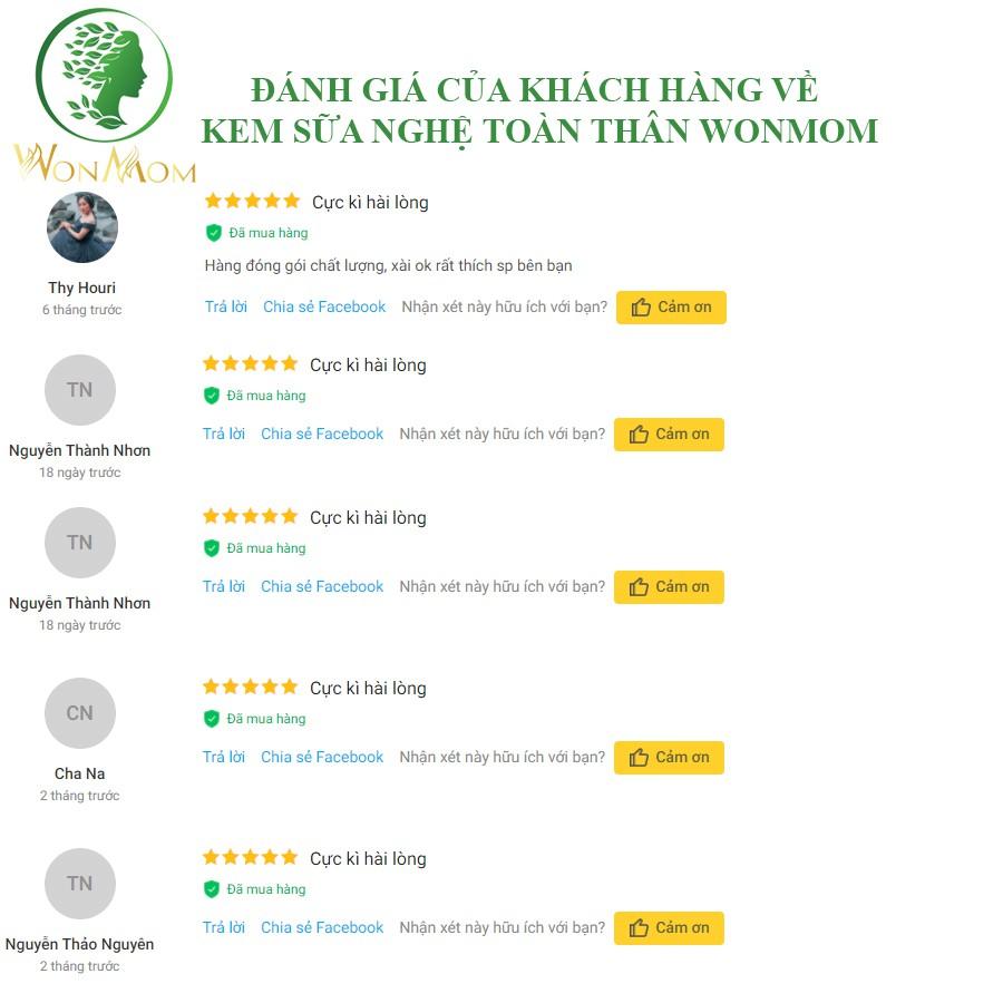 Combo dưỡng trắng da toàn diện cho mẹ sau sinh Wonmom