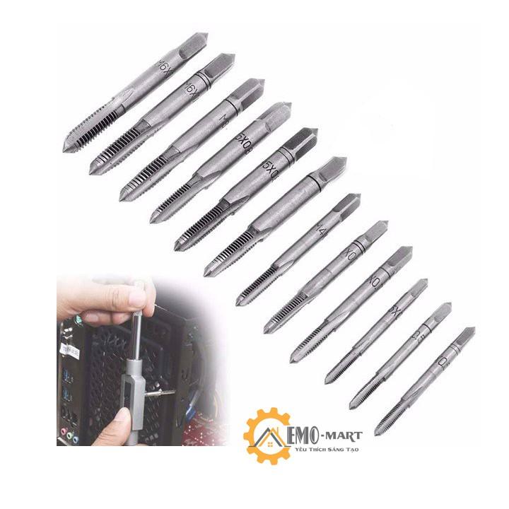 Bộ taro tạo ren 32PCS️Thép HSS siêu cứng - Tạo được ren trong và ren ngoài