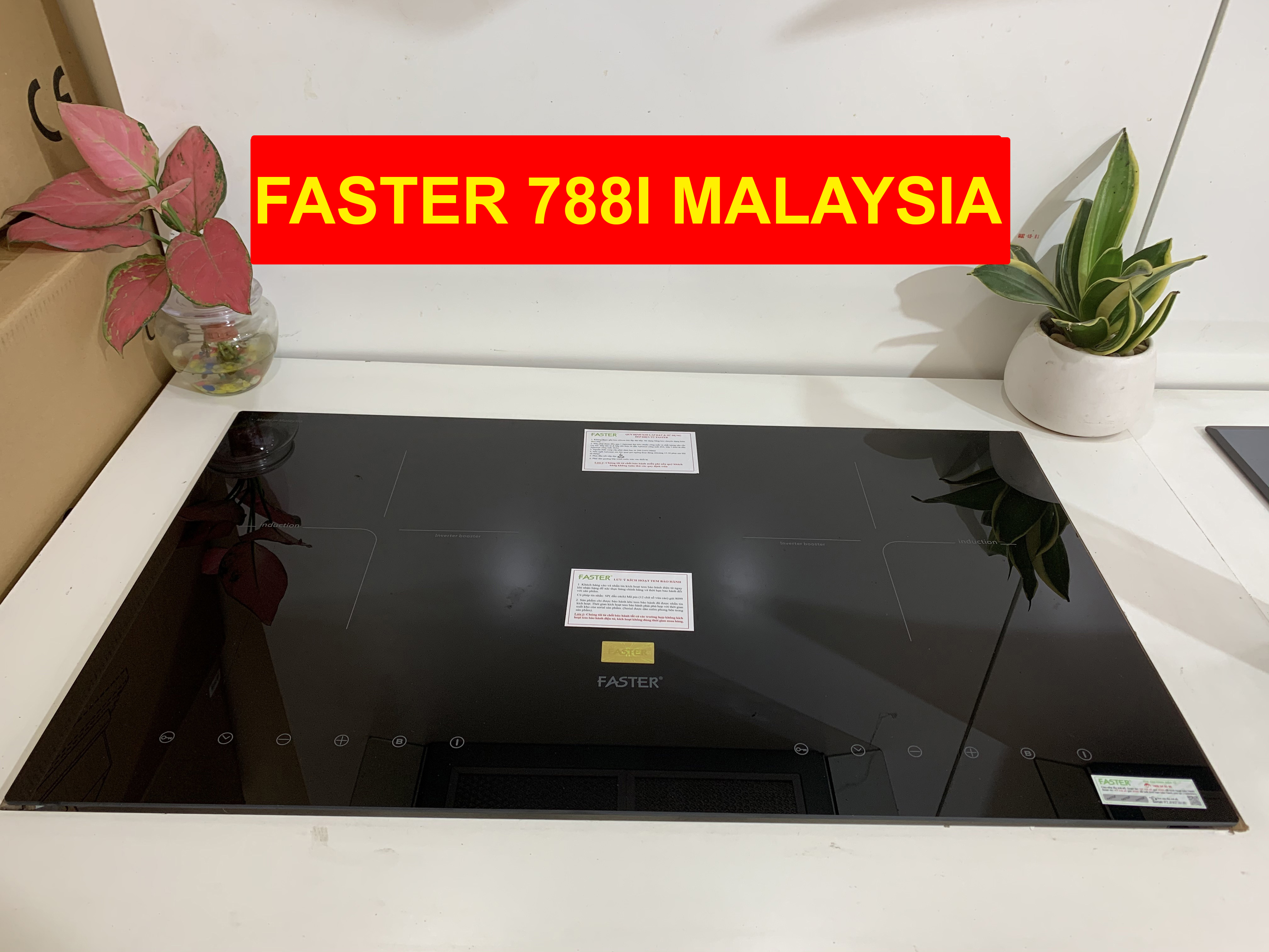 Bếp từ đôi Faster FS-788I- Hàng chính hãng