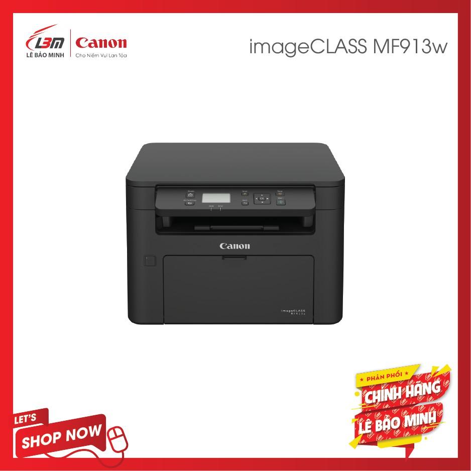 Máy in laser đa chức năng Canon MF913w- Hàng chính hãng