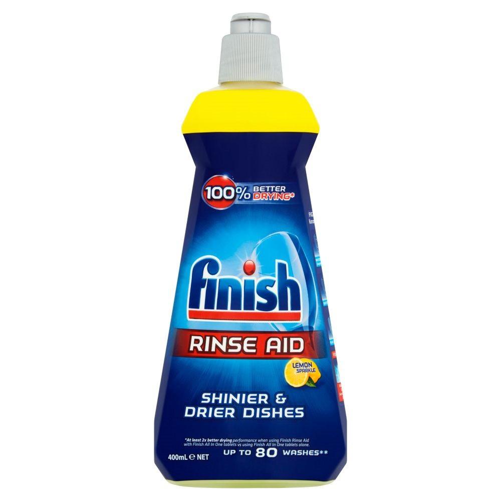 Combo Viên rửa chén bát Finish Classic 110 viên + Muối 1.5kg + Nước làm bóng 400ml hương Chanh Chính hãng