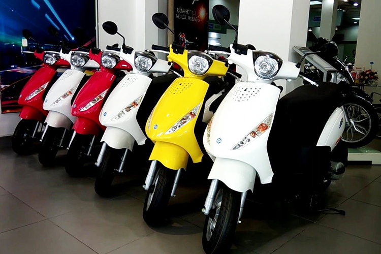 Xe Máy Piaggio Zip E3 - Đỏ