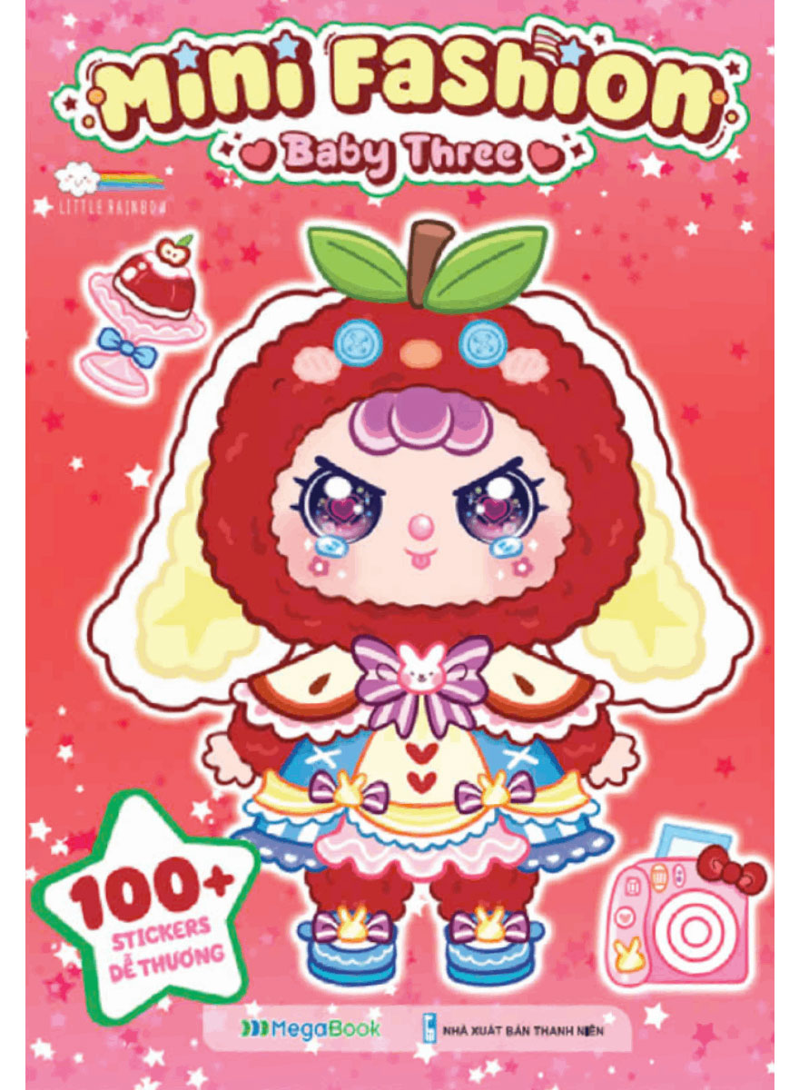 Mini Fashion - Baby Three (100+ Stickers Dễ Thương) - MEGA
