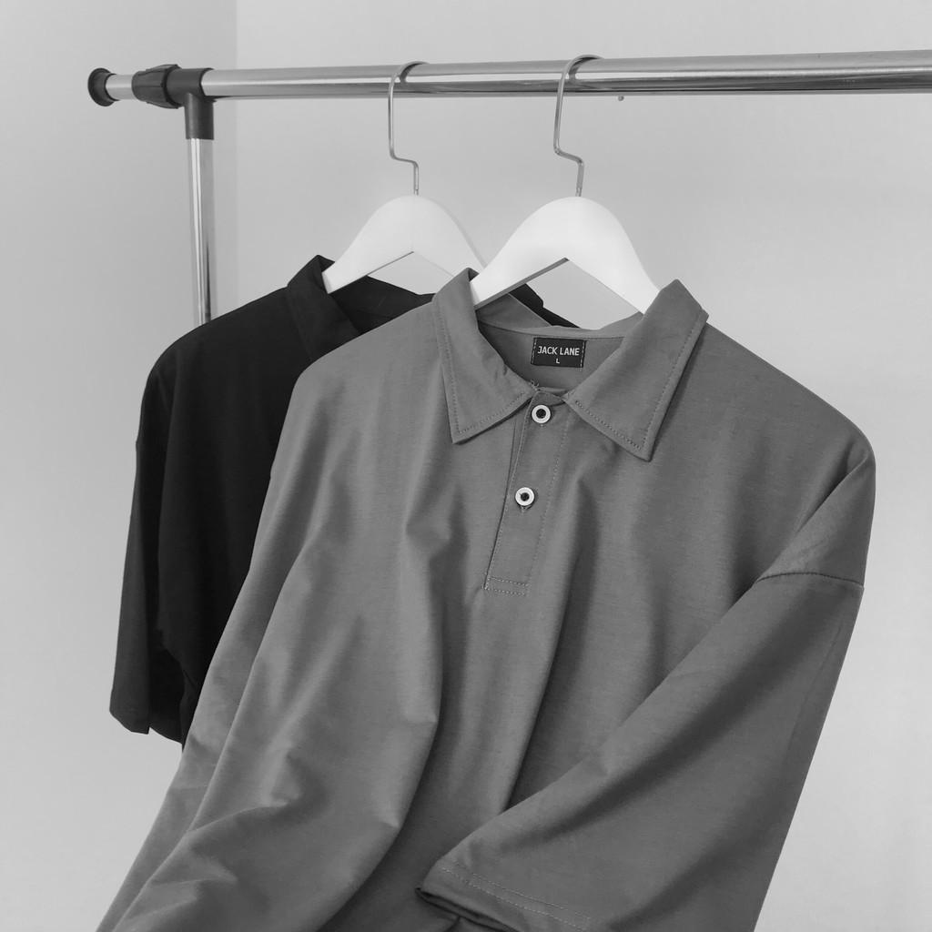 Áo Polo Oversize Dazi,JACKLANE , Áo polo cộc tay Unisex Jack Lane