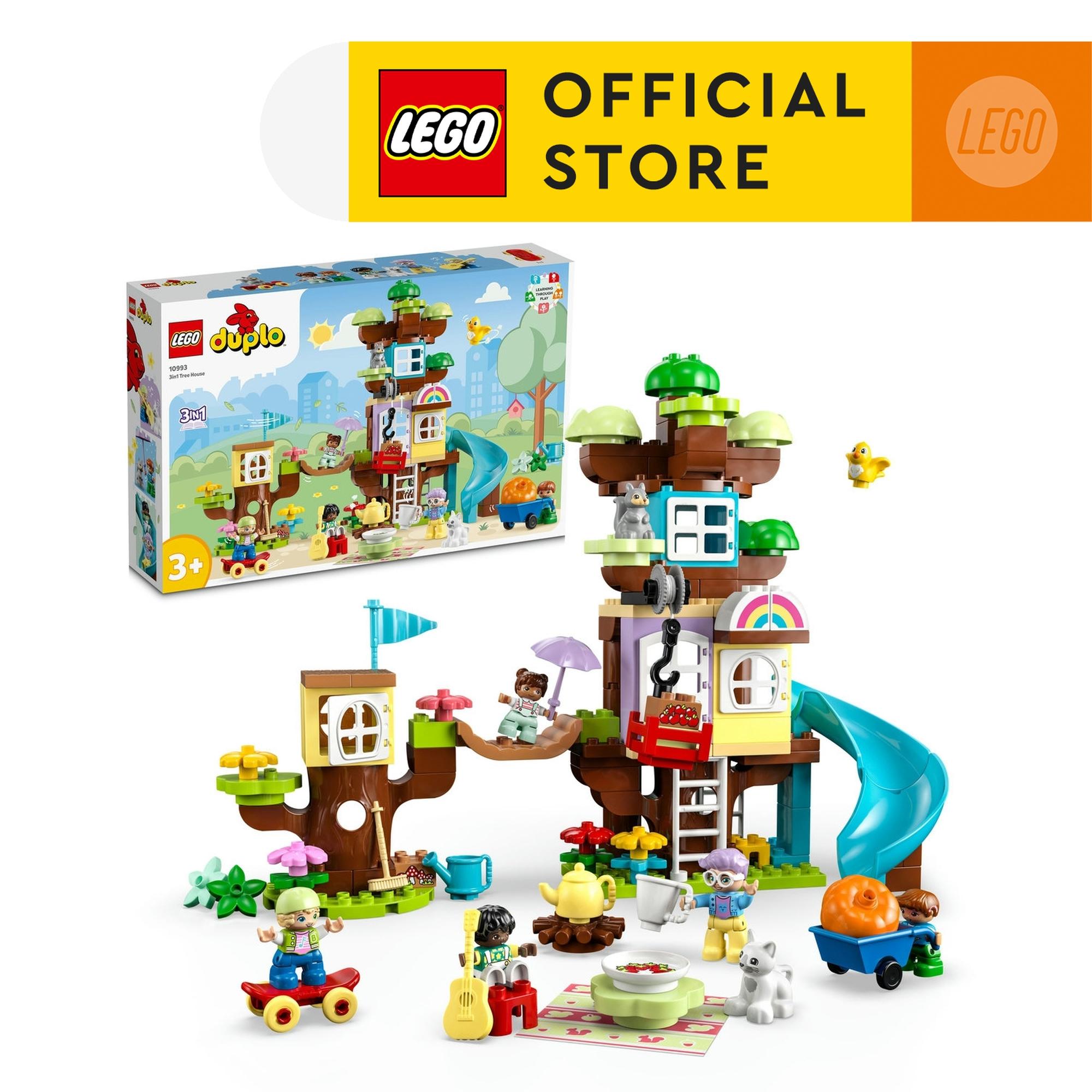 LEGO DUPLO 10993 Đồ Chơi Lắp Ráp Ngôi Nhà Trên Cây 3 Trong 1 (126 chi tiết)