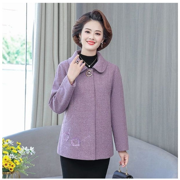 Áo Khoác Dạ Nữ Ngắn Phong Cách Phương Tây AD41 - Hàng Quảng Châu Cao Cấp