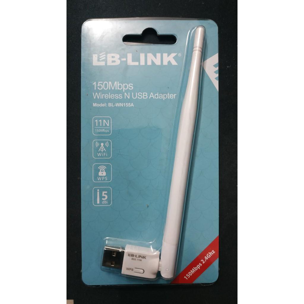 USB Thu sóng Wifi LB-Link 150Mb BL-WN155A  - Hàng Chính Hãng