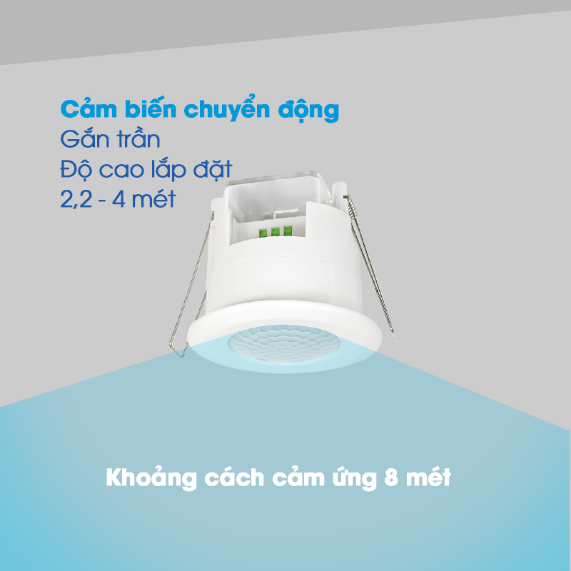 Bật đèn tự động gắn trần KONO KN-SA18