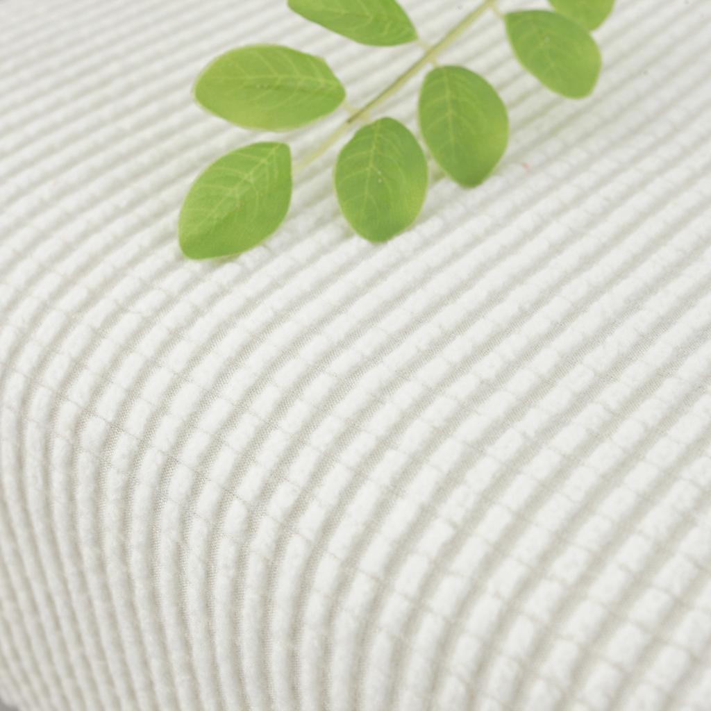 Stretch Ottoman Pouf Cover Footrest Stool Slipcover Protector