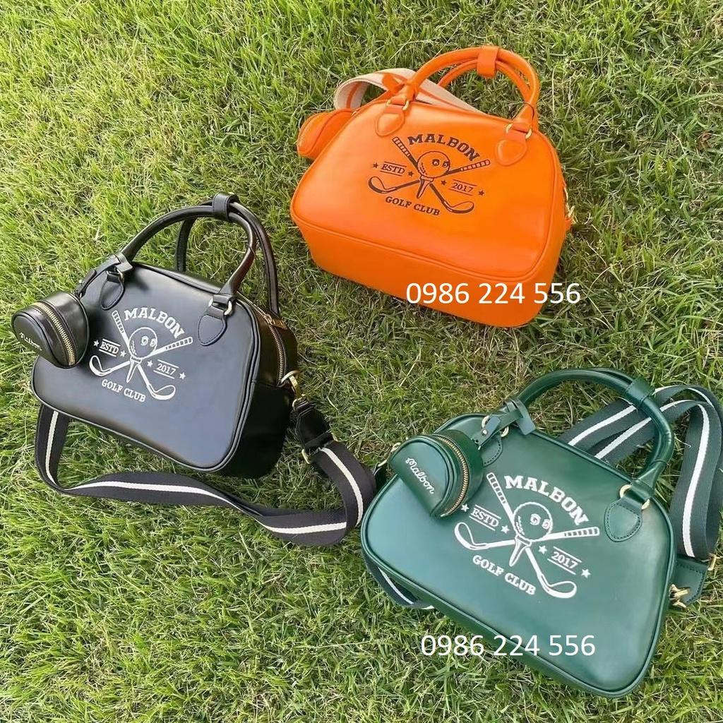 Túi xách đồ golf bag Malbon đựng phụ kiện cá nhân da PU thời trang cao cấp TX009