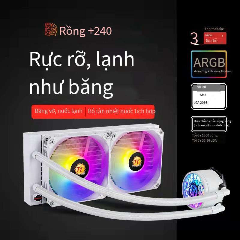 Đảm bảo chất lượng máy tính để bàn tích hợp làm mát bằng nước CPU tản nhiệt ARGB Shenguang điều khiển nhiệt độ đồng bộ tắt tiếng quạt