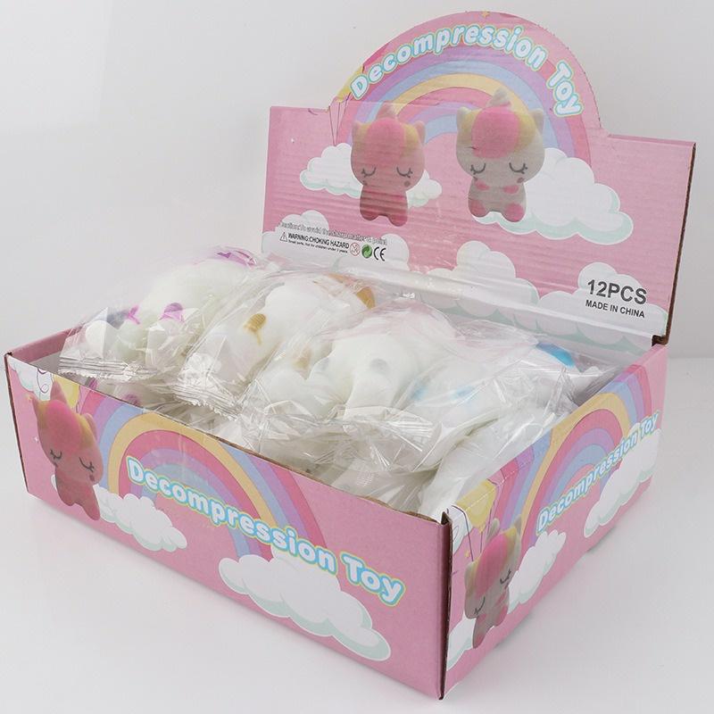 Squishy Mochi hình phi hành gia đứng mềm mịn dễ thương chân thực giảm stress co dãn đàn hồi ngộ nghĩnh bóp giải trí